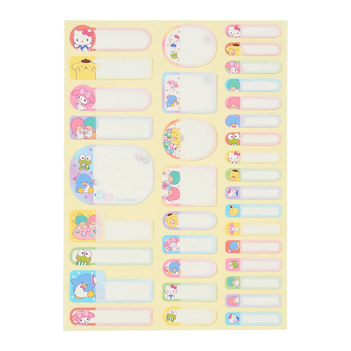 Japan Sanrio - Sanrio Characters Name Stickers