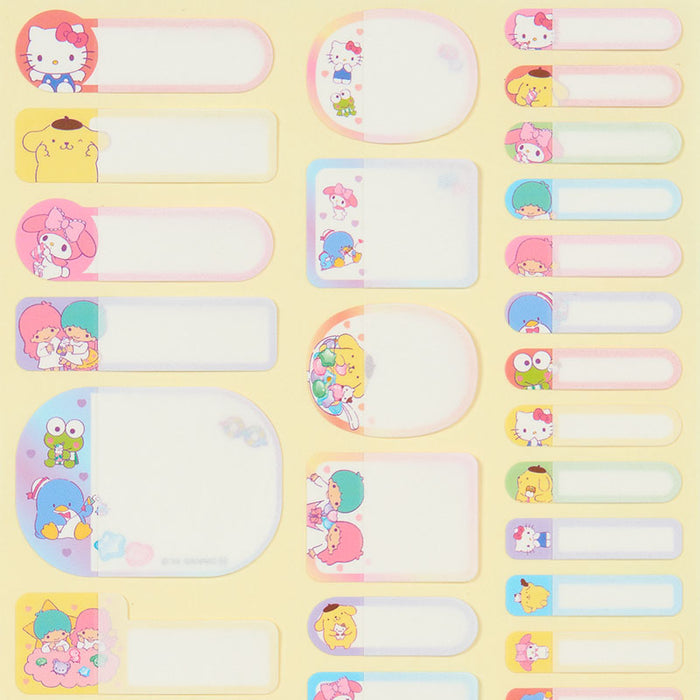 Japan Sanrio - Sanrio Characters Name Stickers