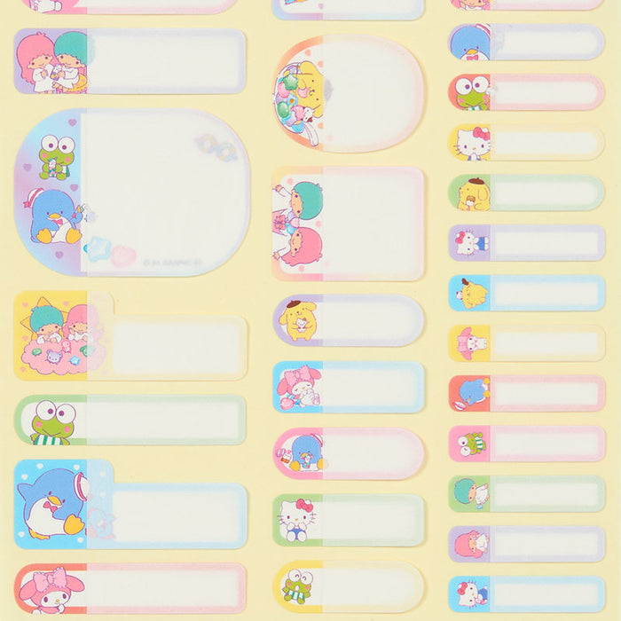 Japan Sanrio - Sanrio Characters Name Stickers