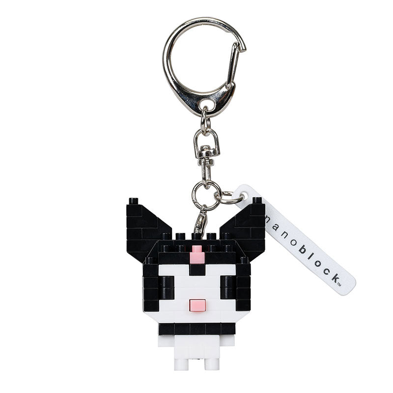 Japan Sanrio - Kuromi Nanoblock n-fig Keychain