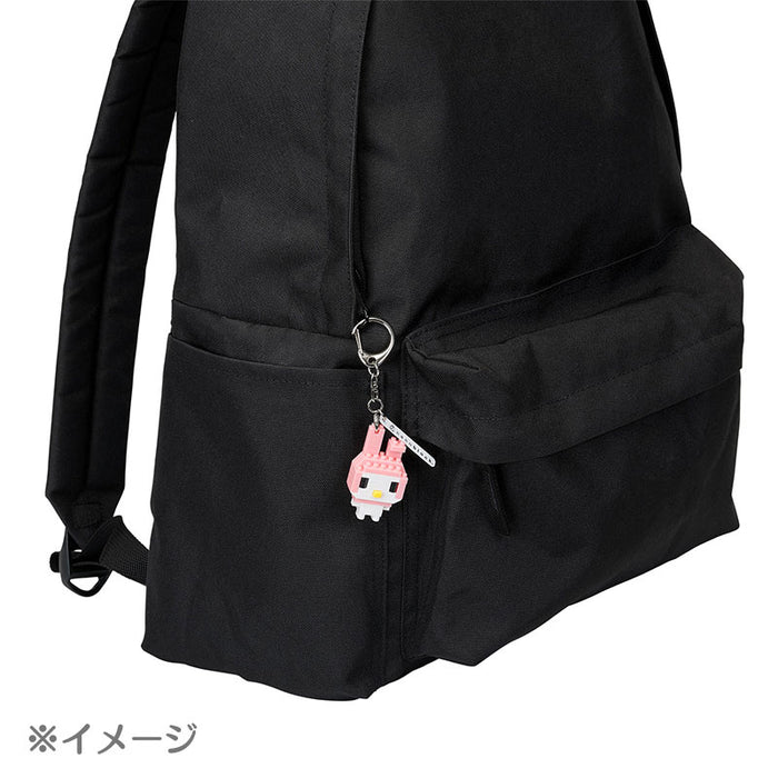 Japan Sanrio - My Melody Nanoblock n-fig Keychain
