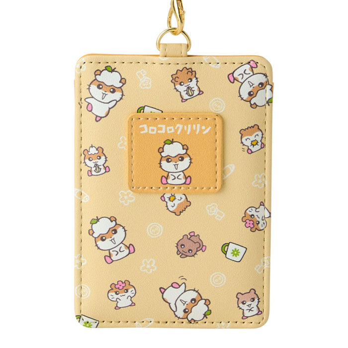Japan Sanrio - Coro Coro Kuririn Pass Case with Reel