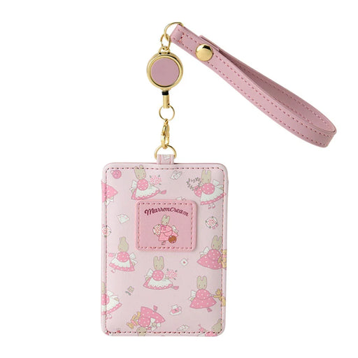 Japan Sanrio - MARRONCREAM Pass Case with Reel