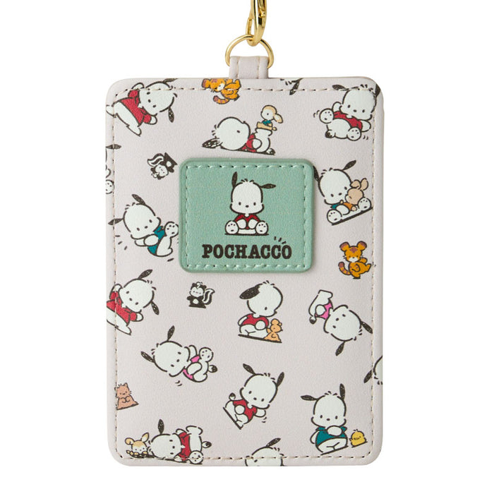 Japan Sanrio - Pochacco Pass Case with Reel