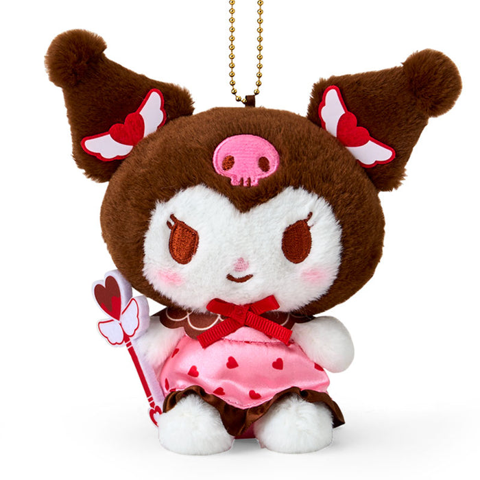 Japan Sanrio - Kuromi Plush Keychain (Magical Heart)