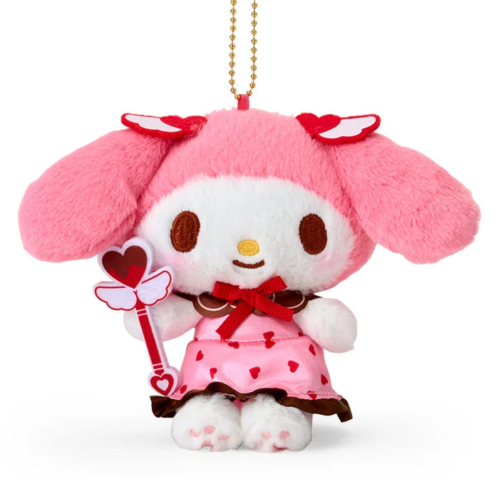 Japan Sanrio - My Melody Plush Keychain (Magical Heart)