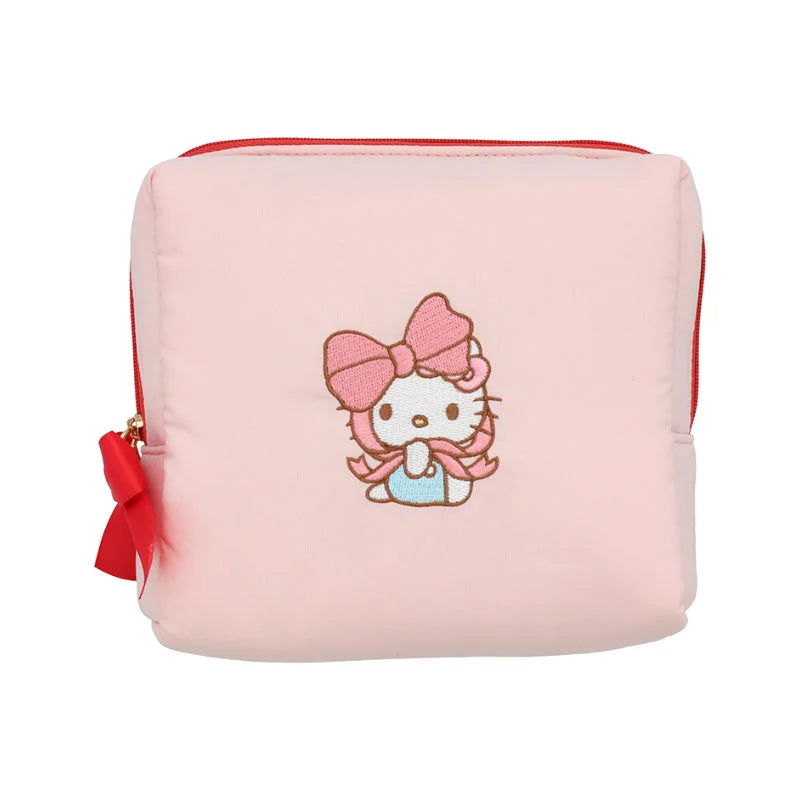 Japan Sanrio - Hello Kitty Cosmetic Pouch (Cushion Ribbon)