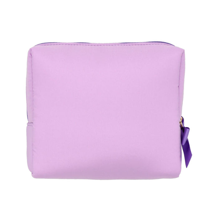 Japan Sanrio - Kuromi Cosmetic Pouch (Cushion Ribbon)