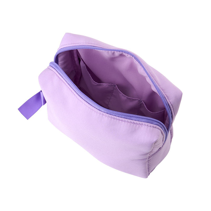 Japan Sanrio - Kuromi Cosmetic Pouch (Cushion Ribbon)