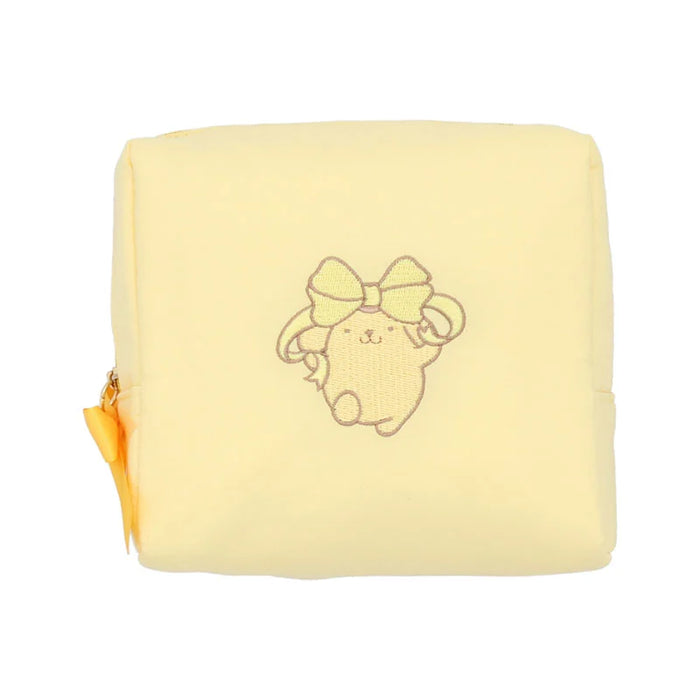 Japan Sanrio - Pompompurin Cosmetic Pouch (Cushion Ribbon)
