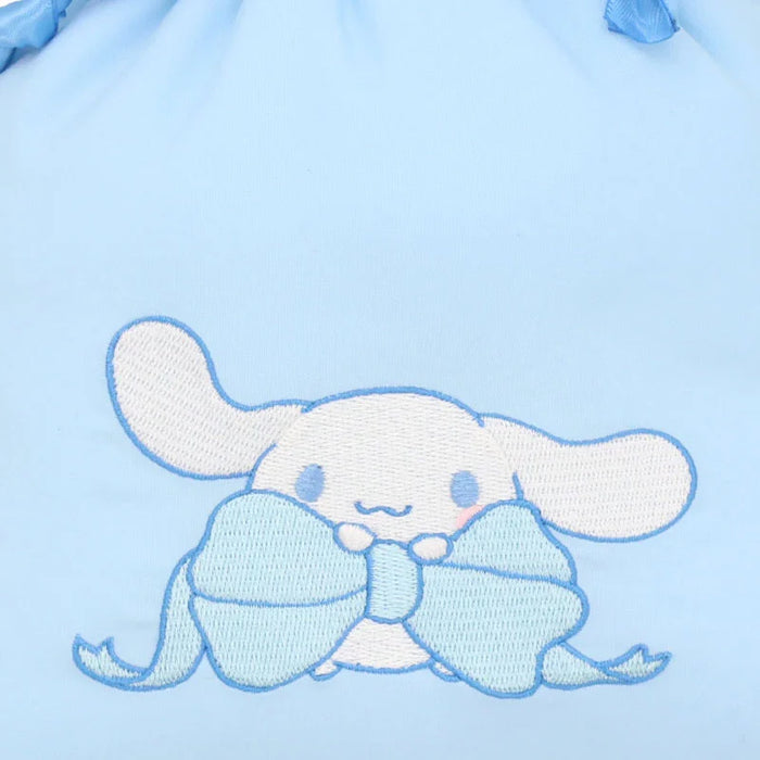 Japan Sanrio - Cinnamoroll Drawstring Pouch (Cushion Ribbon)