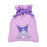 Japan Sanrio - Kuromi Drawstring Pouch (Cushion Ribbon)