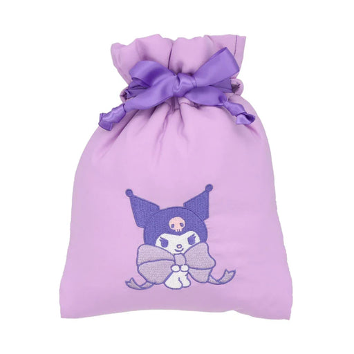 Japan Sanrio - Kuromi Drawstring Pouch (Cushion Ribbon)