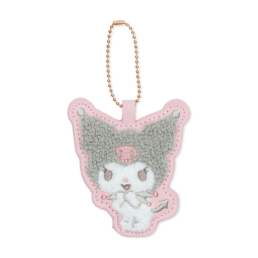 Japan Sanrio - Kuromi Fluffy Name Holder