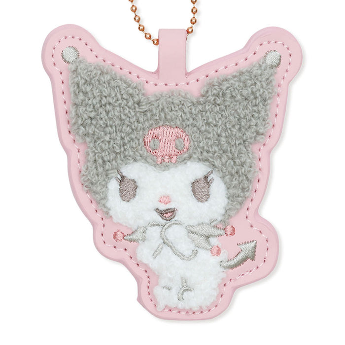 Japan Sanrio - Kuromi Fluffy Name Holder