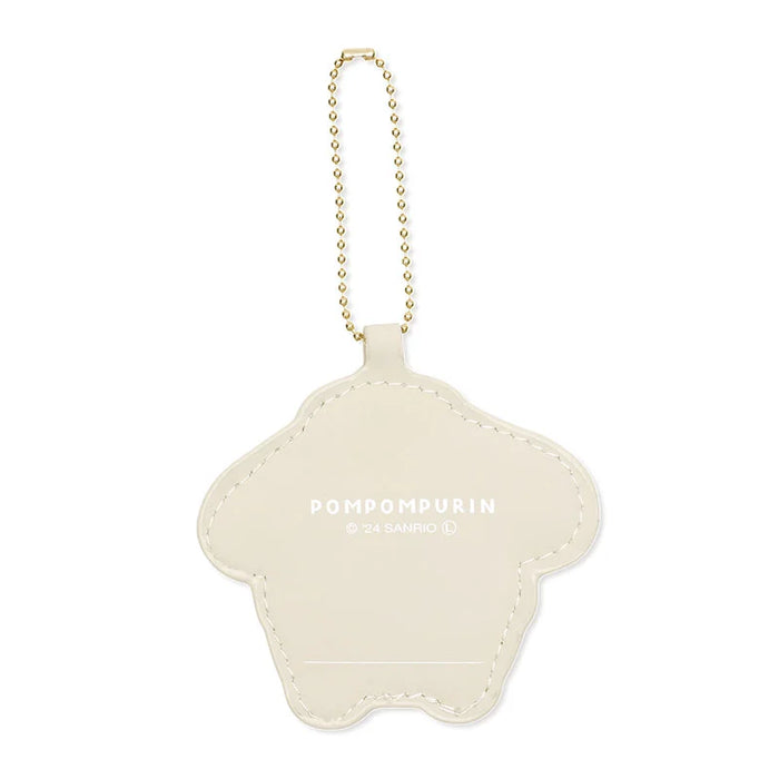 Japan Sanrio - Pompompurin Fluffy Name Holder