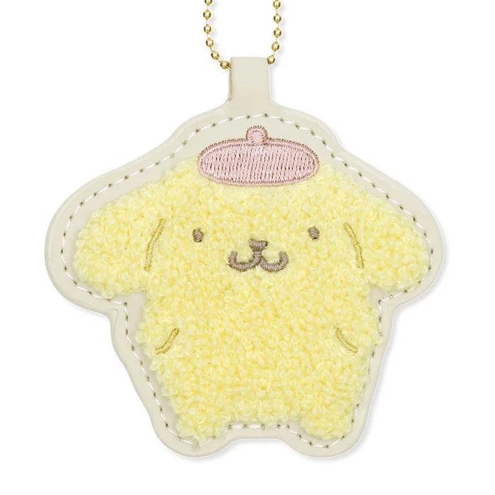 Japan Sanrio - Pompompurin Fluffy Name Holder