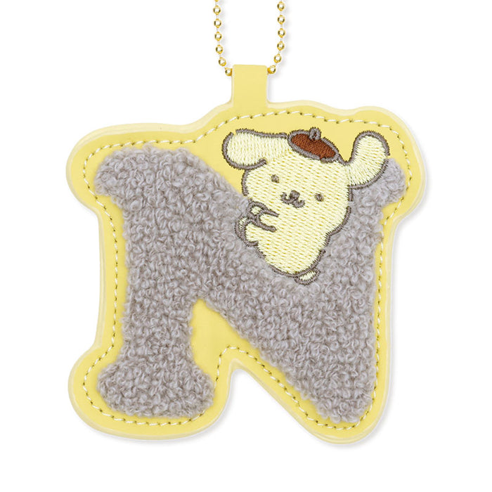 Japan Sanrio - Pompomurin Fluffy Initial Holder N