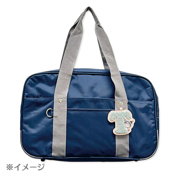 Japan Sanrio - Kuromi Fluffy Initial Holder T