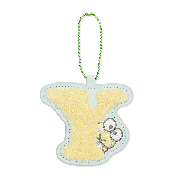Japan Sanrio - Kero Kero Keroppi Fluffy Initial Holder Y