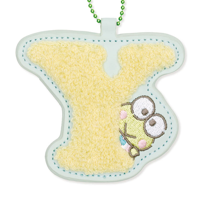 Japan Sanrio - Kero Kero Keroppi Fluffy Initial Holder Y