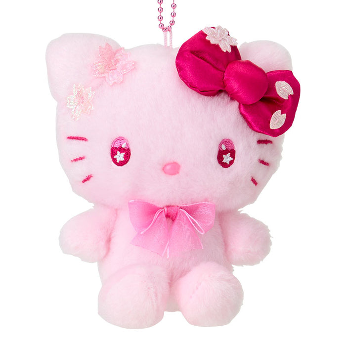 Japan Sanrio - Hello Kitty Plush Keychain (Sakura 2025)