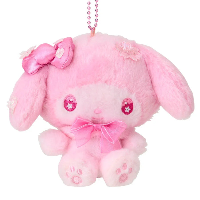 Japan Sanrio - My Melody Plush Keychain (Sakura 2025)