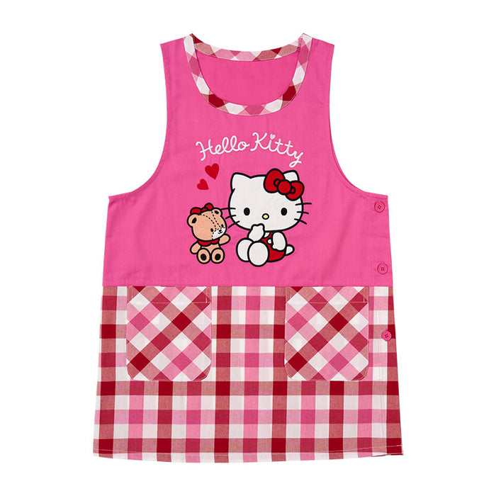 Japan Sanrio - Hello Kitty Orchid-Shaped Apron for Adults