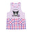 Japan Sanrio - Kuromi Orchid-Shaped Apron for Adults