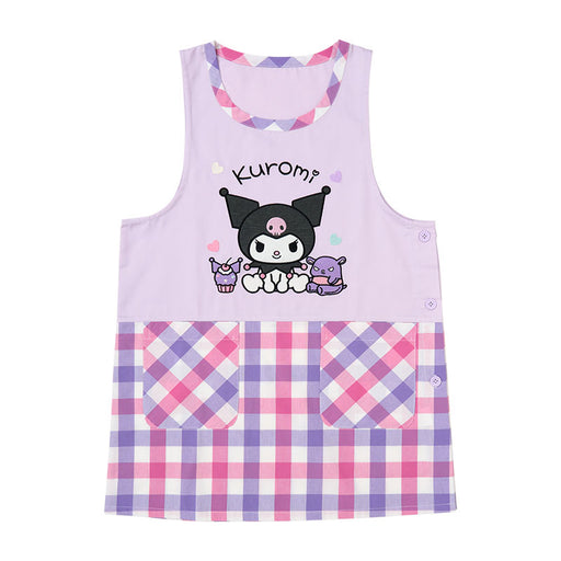 Japan Sanrio - Kuromi Orchid-Shaped Apron for Adults