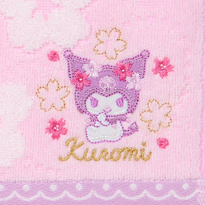 Japan Sanrio - Kuromi Small Towel (Sakura 2025)