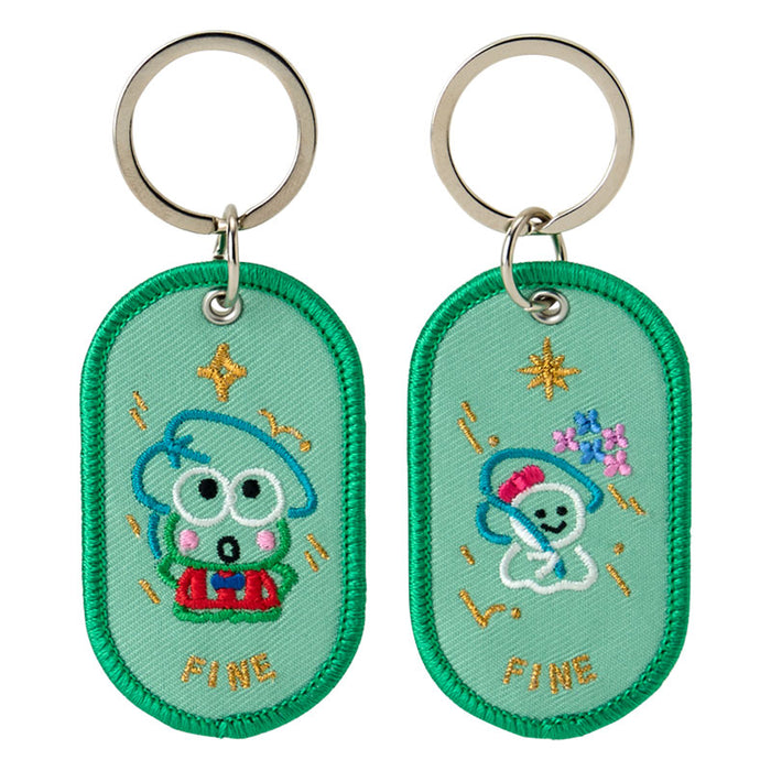 Japan Sanrio - Kero Kero Keroppi 2/8b Pair Key Ring
