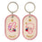 Japan Sanrio - My Melody & My Sweet Piano 2/8b Pair Key Ring