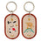 Japan Sanrio - Pochacco 2/8b Pair Key Ring