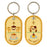 Japan Sanrio - Pompompurin 2/8b Pair Key Ring