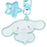 Japan Sanrio - Cinnamoroll Key Ring Hanger with Mascot