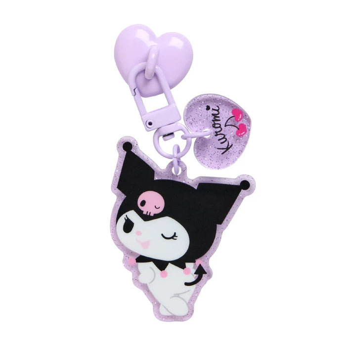 Japan Sanrio - Kuromi Key Ring Hanger with Mascot