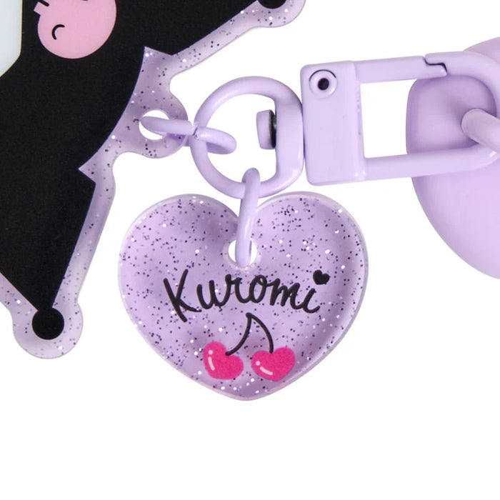 Japan Sanrio - Kuromi Key Ring Hanger with Mascot
