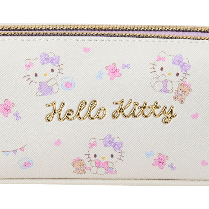 Japan Sanrio - Hello Kitty Double Zipper Pen Case