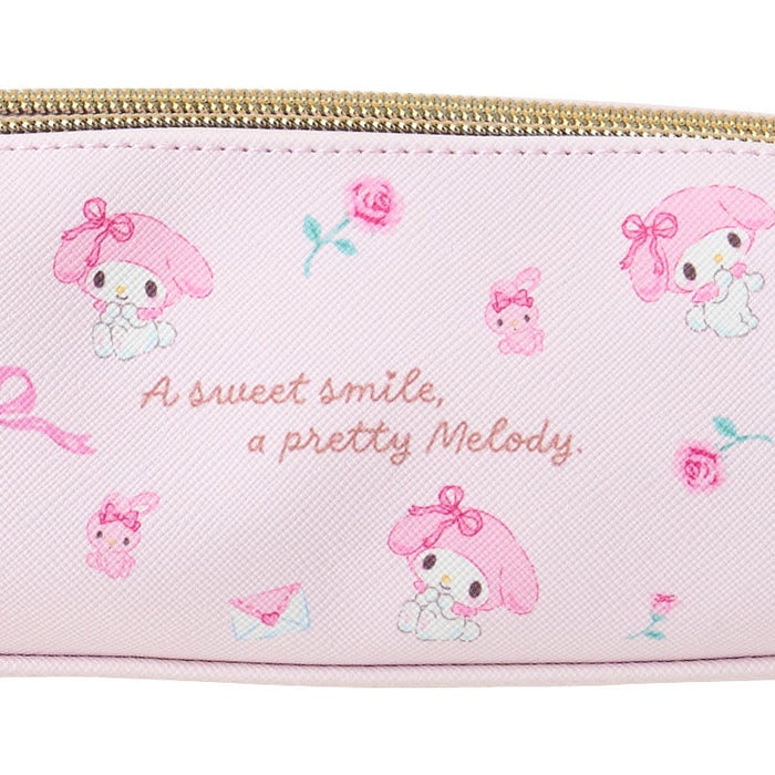 Japan Sanrio - My Melody Double Zipper Pen Case
