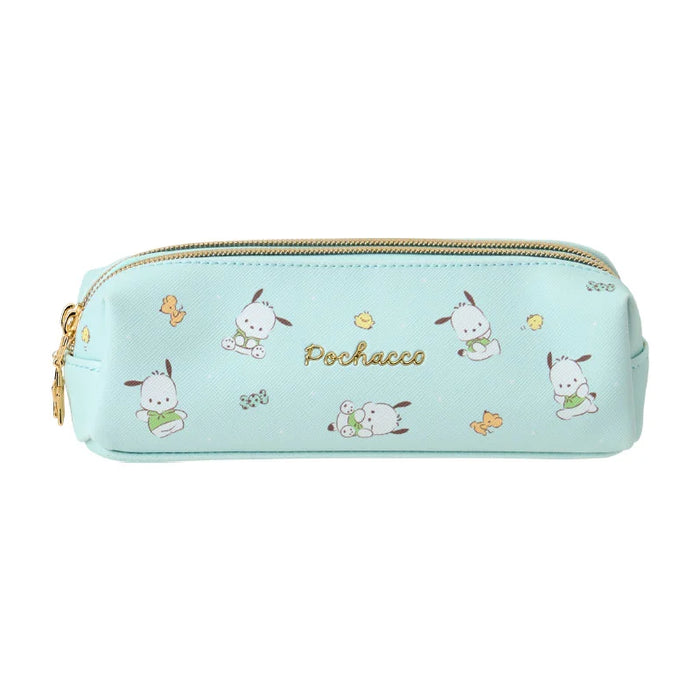 Japan Sanrio - Pochacco Double Zipper Pen Case