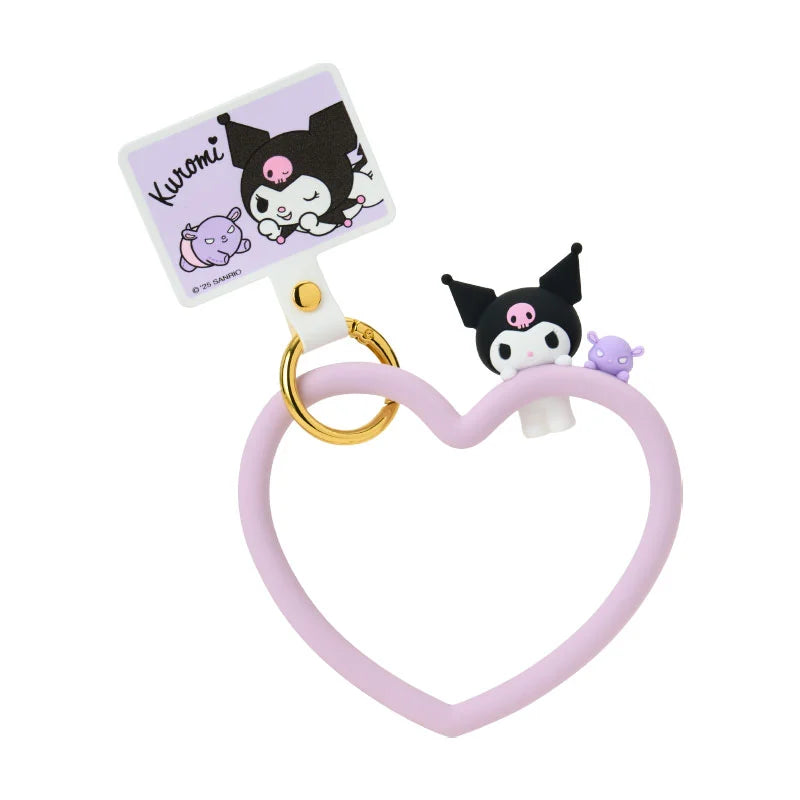 Japan Sanrio - Kuromi Smartphone Ring Strap