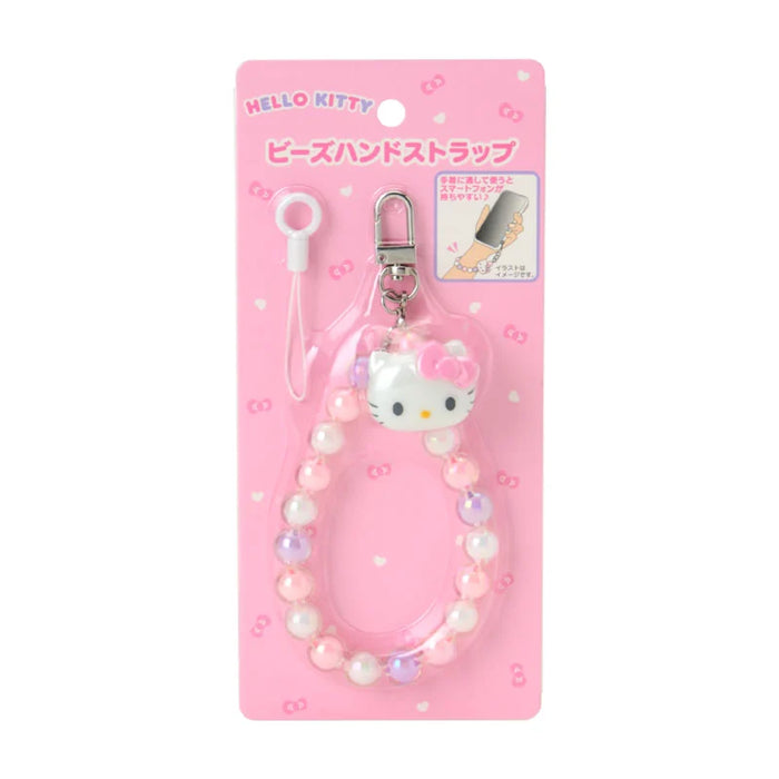 Japan Sanrio - Hello Kitty Beaded Hand Strap