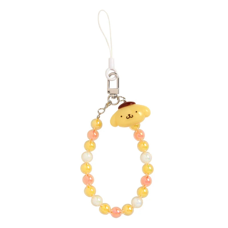 Japan Sanrio - Pompompurin Beaded Hand Strap