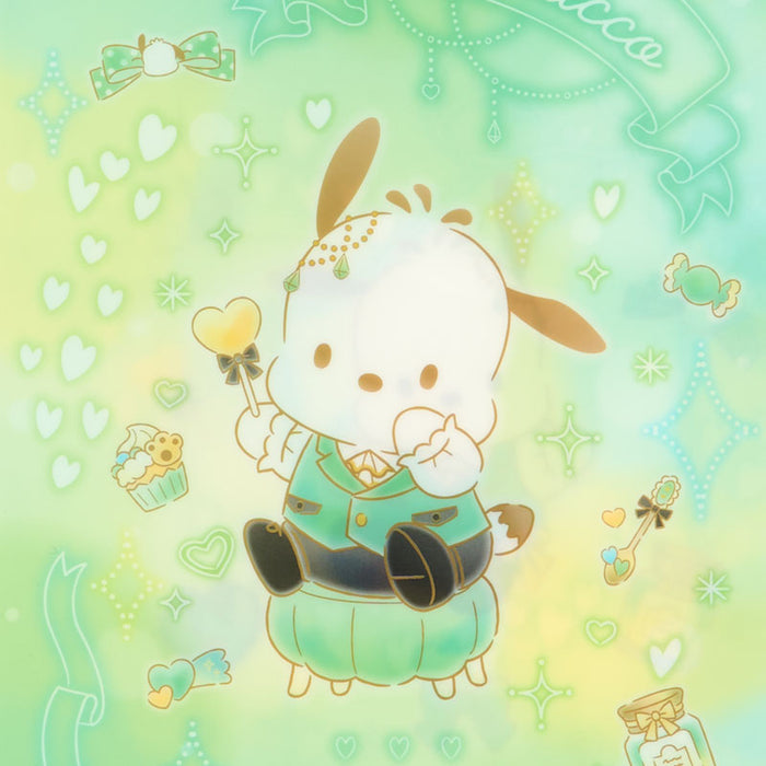 Japan Sanrio - Pochacco A4 Clear File with 5 Pockets (Dreamy