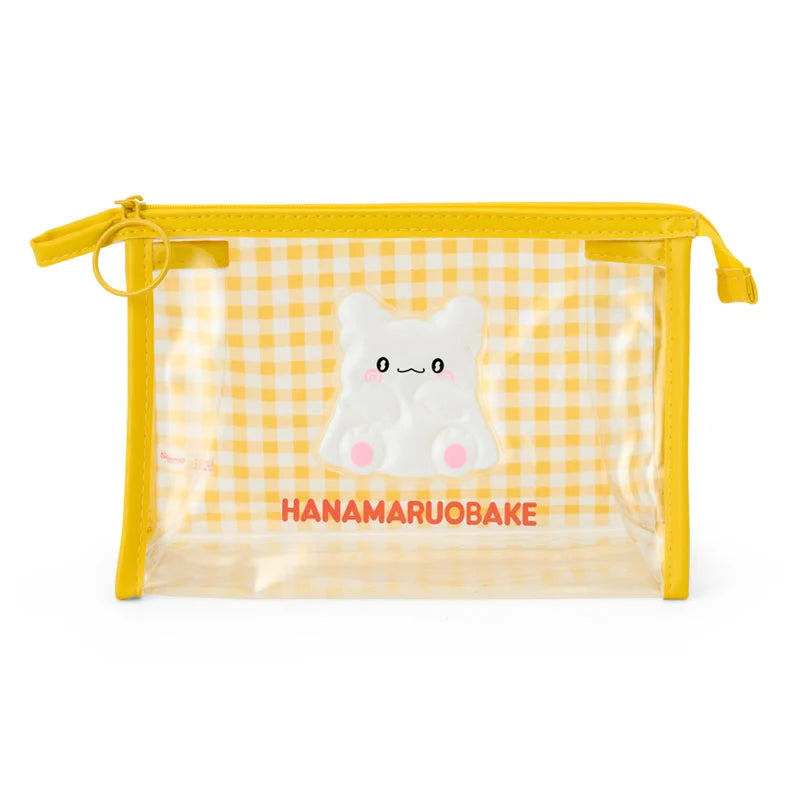 Japan Sanrio - HANAMARUOBAKE Clear Pouch