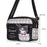 Japan Sanrio - Kuromi "Day" Shoulder Bag with Plush Toy