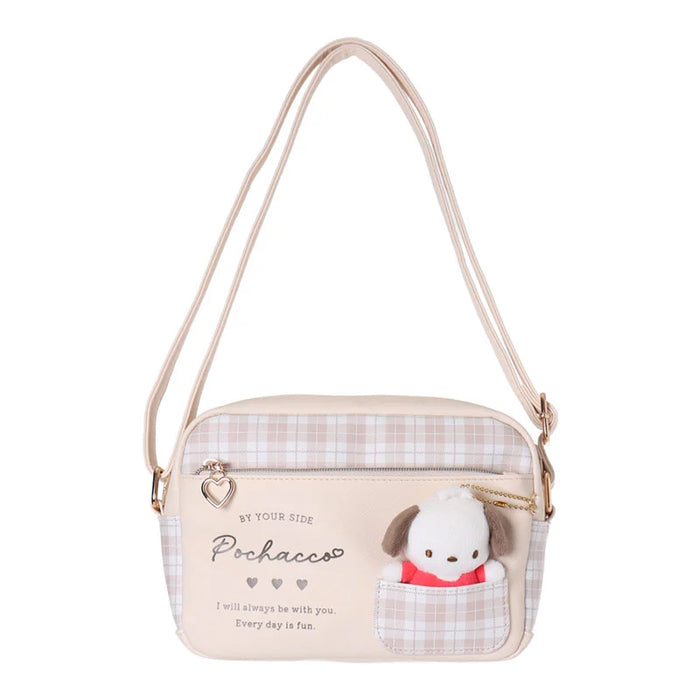 Japan Sanrio - Pochacco "Day" Shoulder Bag with Plush Toy