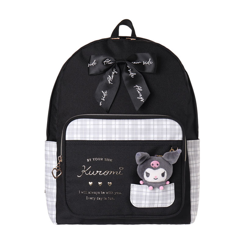 Japan Sanrio - Kuromi "Day" Backpack with Plush Toy