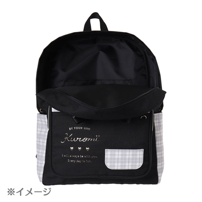 Japan Sanrio - Kuromi "Day" Backpack with Plush Toy